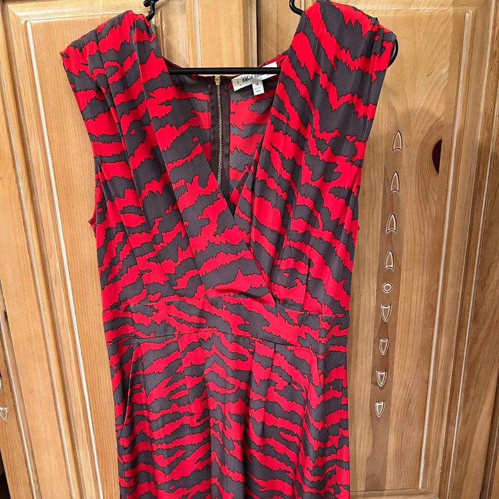 BETH BOWLEY ORIGINAL SILK DRESS * SIZE 12 * WORN ONCE